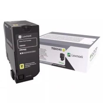 Lexmark 75B0040 žltý (yellow) originálny toner