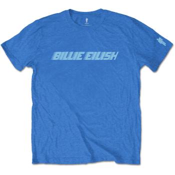 Billie Eilish tričko Blue Racer Logo  one_size