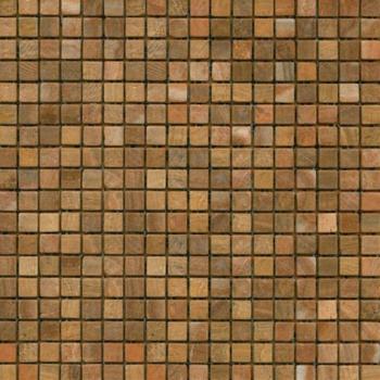 Kamenná mozaika Premium Mosaic Stone oranžová 30x30 cm mat STMOS15ORW