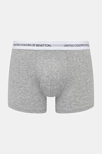 Boxerky United Colors of Benetton pánske, šedá farba