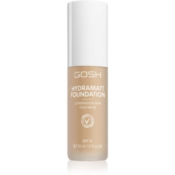 Gosh Hydramatt ľahký hydratačný make-up s matným efektom odtieň 006N Medium Light 30 ml