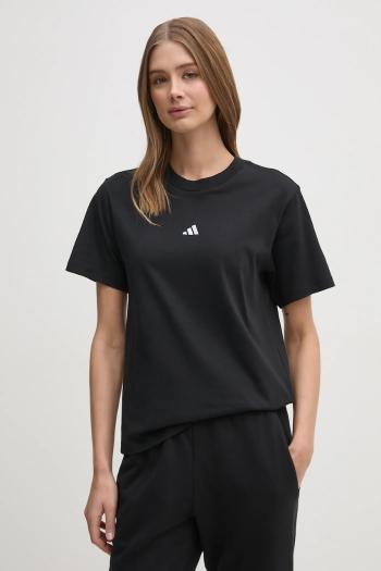 Tričko adidas Essentials dámske, čierna farba, JC5943