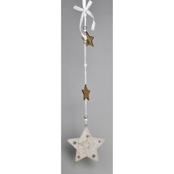 Vianočná závesná dekorácia Hviezda, 60 cm