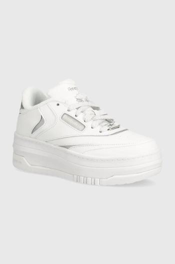 Detské kožené tenisky Reebok Classic Club C biela farba, 100075123