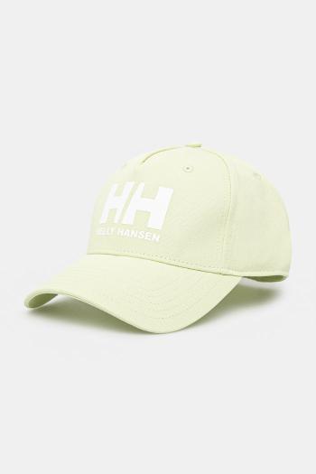 Bavlnená šiltovka Helly Hansen Czapka Helly Hansen HH Ball Cap 67434 001 žltá farba, s potlačou
