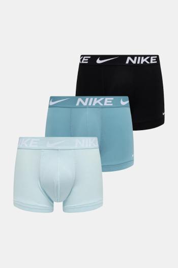 Boxerky Nike 3-pak pánske, tyrkysová farba, 0000KE1156