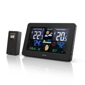 HAMA 186380 PREMIUM, METEOSTANICA S FAREBNYM DISPLEJOM vystavený kus