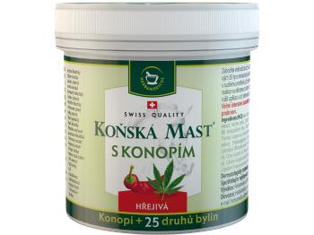 HERBAMEDICUS Konská masť s konopou hrejivá 250 ml