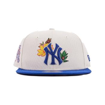 New-Era  MLB FLORAL 9FIFTY NEYYAN  Šiltovky Béžová