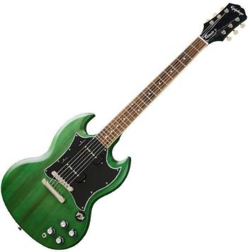 Epiphone SG Classic Worn P-90s Inverness Green Elektrická gitara