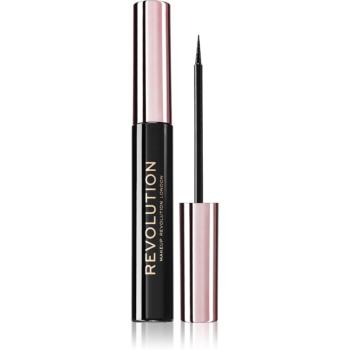 Makeup Revolution Super Flick očné linky odtieň Black 4.5 ml