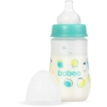 Baboo Anti-colic Feeding Bottle antikoliková fľaša Lagoon Fiesta, 3 m+ 250 ml