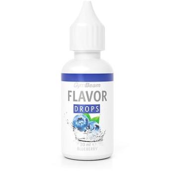 GymBeam Flavor Drops 30 ml, čučoriedky (8588006751826)