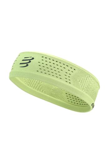 Čelenka Compressport Thin Headband On/Off zelená farba, XBNU3914