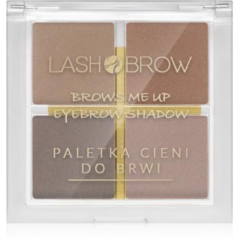 Lash Brow Brows Me Up Palette paletka púdrových tieňov na obočie 5,6 g