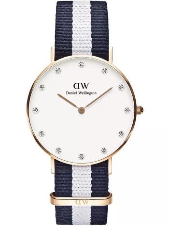DÁMSKE HODINKY DANIEL WELLINGTON Glasgow DW00100078 + KRABIČKA