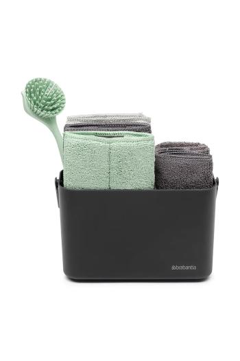 Organizér na umývadlo Brabantia SinkSide 8-pak čierna farba