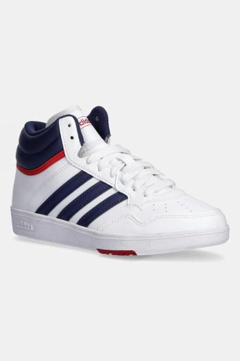 Detské tenisky adidas Originals HOOPS 4.0 MID tmavomodrá farba, JI0904