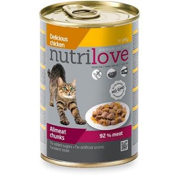 Nutrilove kuracie v želé 400 g (8595606401693)