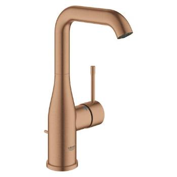 Vysoká umývadlová batéria GROHE Essence New s otočným ramienkom Brushed Warm Sunset 32628DL1