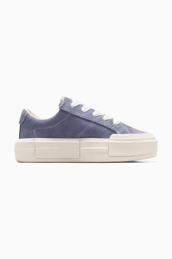 Semišové tenisky Converse Chuck Taylor All Star Cruise fialová farba, A08331C