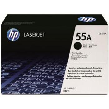 HP 55A CE255A čierný (black) originálny toner