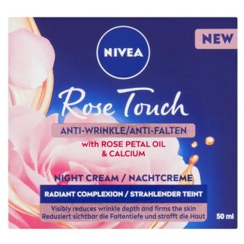 NIVEA Nočný krém proti vráskam Rose Touch 50 ml