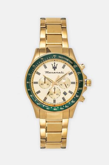 Hodinky Maserati pánske, zlatá farba, R8873640005