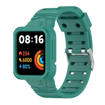 GLACIER Ochranné puzdro s remienkom Xiaomi Redmi Watch 2 Lite zelené