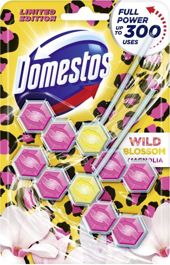 WC golyó DOMESTOS Lim Ed Leopard Wild Bloss 2×55 g