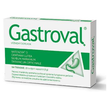 GASTROVAL plus 15 kapsúl