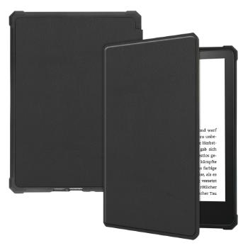 LEATHER Zaklápací obal Amazon Kindle Paperwhite 5 čierny