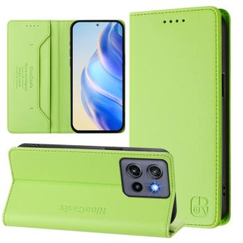 RINA Zaklápacie puzdro pre Motorola Edge 50 Neo / ThinkPhone 25 svetlozelené