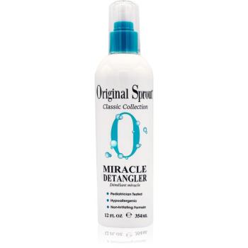 Original Sprout Classic Collection Miracle Detangler bezoplachová starostlivosť pre všetky typy vlasov pre deti pH 4,5 – 5,5 354 ml