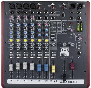 Allen & Heath ZED60-10FX Analógový mixpult