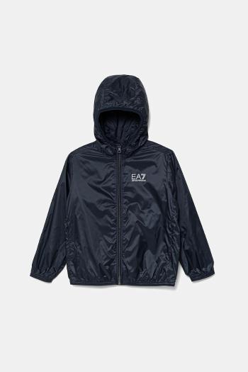Detská bunda EA7 Emporio Armani tmavomodrá farba, 7B000032 AF12981