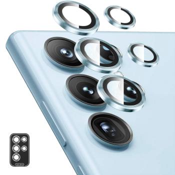 ENKAY ALU Sklo pre fotoaparát Samsung Galaxy S25 Ultra 5G BLUE