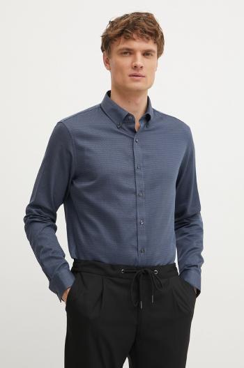 Bavlnená košeľa Michael Kors pánska, slim, s golierom button-down, CR5400HGXG