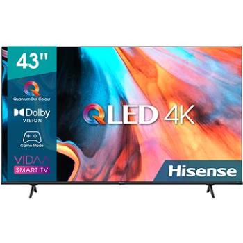 43 Hisense 43E7HQ + ZDARMA Predplatné ANTIK TV na pol roka - 181 kanálov