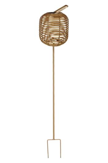 Záhradný lampáš home & lifestyle béžová farba