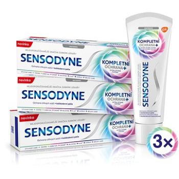 SENSODYNE Kompletná ochrana Whitening 3× 75 ml (8596149006338)