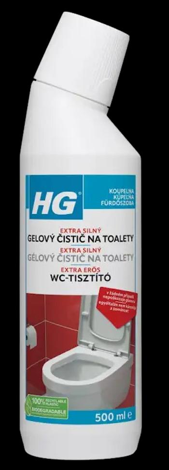 HG 322 - Extra silný čistič toaliet 0,5 l 322