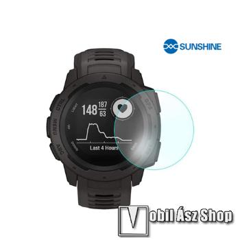 Garmin Instinct, Instinct Solar, Sunshine Hydrogel TPU okosóra képernyővédő fólia, Ultra Clear, Önregeneráló!, 1db
