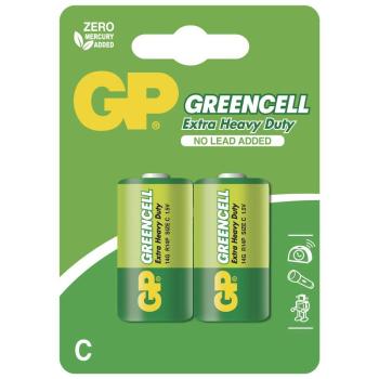 GP BATERIE GREENCELL C, 2KS BLISTER, B1231