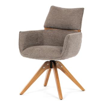 Jedálenská stolička Autronic 62x91 cm hnedá látka DCH-D1348 LAN2