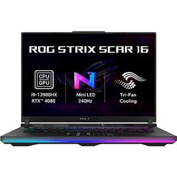 ASUS ROG Strix SCAR 16 G634JZ-NEBULA042W Off Black kovový + ZDARMA Elektronická licencia Bezstarostný servis ASUS - bez nutnosti registrace / aktivace
