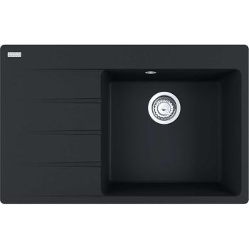 FRANKE FRANKE - Centro Fragranitový drez CNG 611-78 TL/7, 78x50 cm, matná čierna 114.0637.506