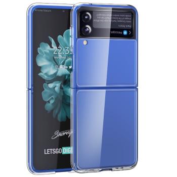 PLASTIC Ochranný plastový kryt Samsung Galaxy Z Flip4 5G priehľadný