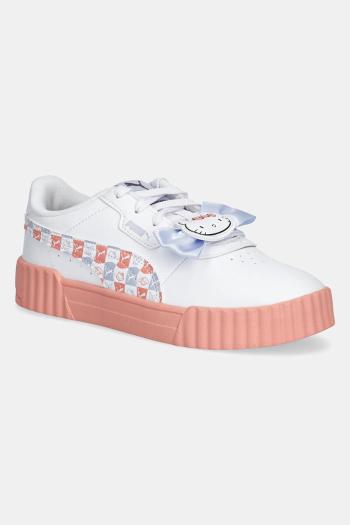 Detské tenisky Puma Carina 3.0 HK&FR biela farba, 401419