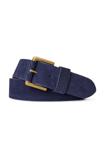 Semišový opasok Polo Ralph Lauren béžová farba, 405854526